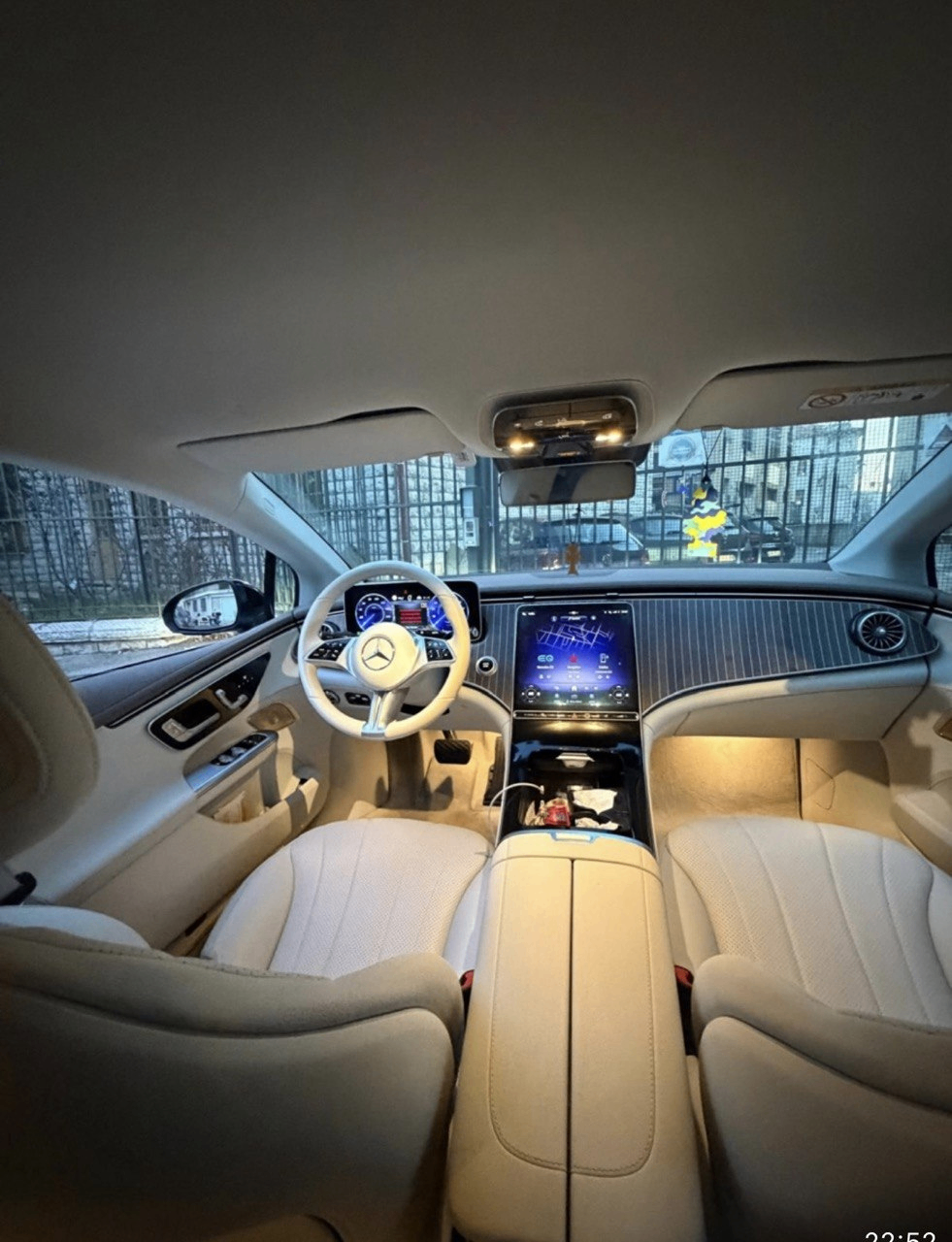 Intérieur Mercedes EQE
